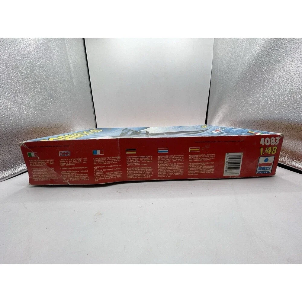 Vintage 1980s ESCI/ERTL 1:48 Panavia Tornado IDS Open Box Model Kit